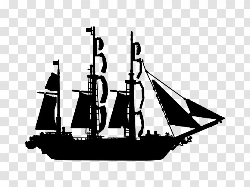 Brigantine Galleon Caravel Schooner Carrack - Mast - Sailboat Transparent PNG