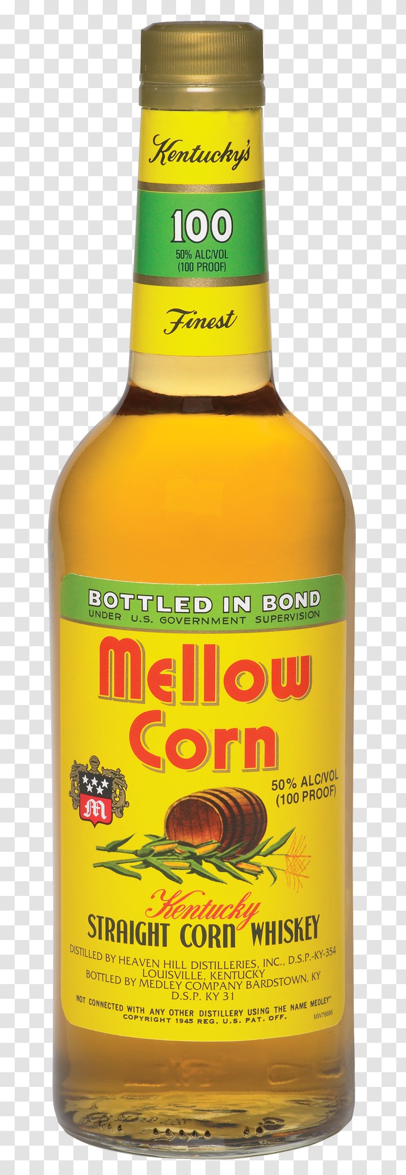 Corn Whiskey American Distilled Beverage Bourbon - Drink Transparent PNG