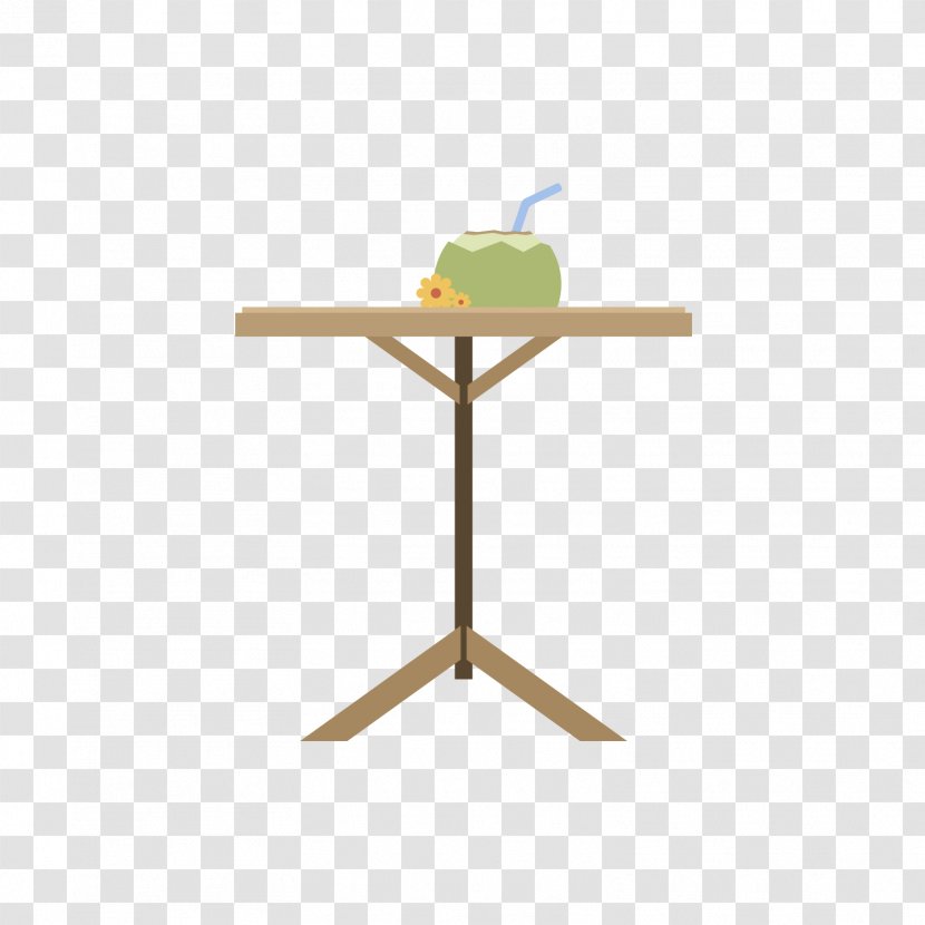 Table Drink Green Grey - Chamfer - A On Gray Transparent PNG