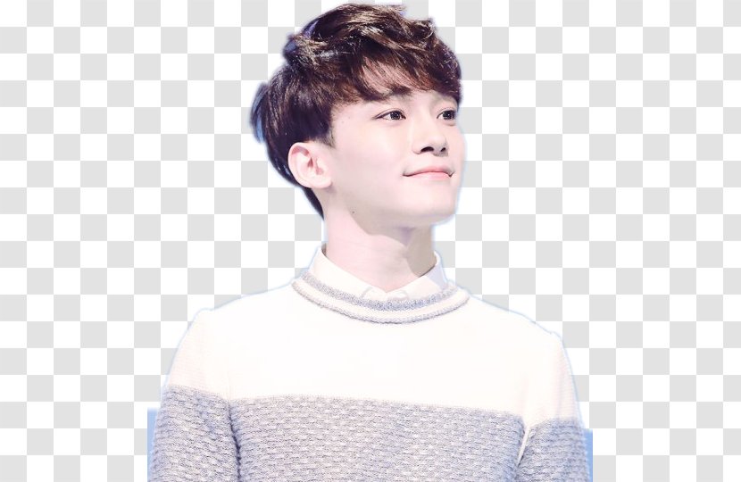 Chen Exo-CBX Image K-pop - Brown Hair - Exo Transparent PNG