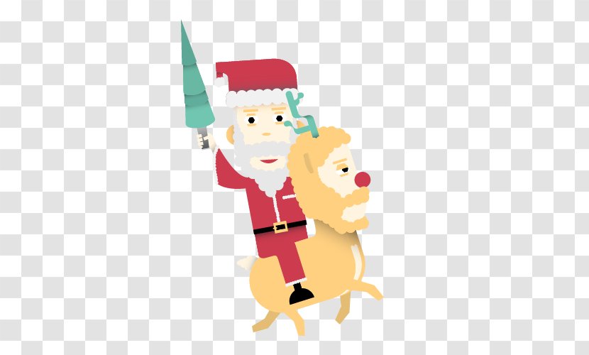 Santa Claus Christmas Ornament Illustration Cartoon Day - Art Transparent PNG