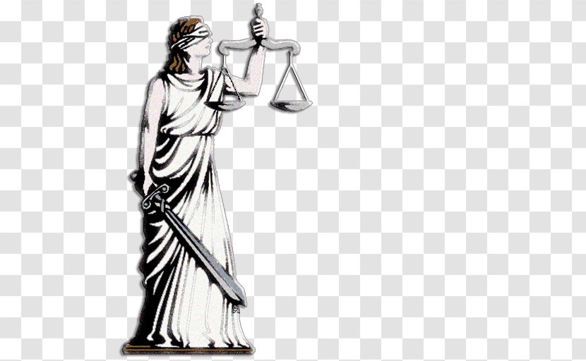 Lady Justice Contract Themis Clip Art - Standing Transparent PNG