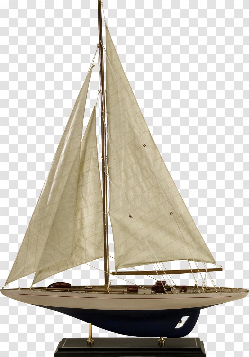 Sailing Ship Sloop - Digital Image - Sail Transparent PNG