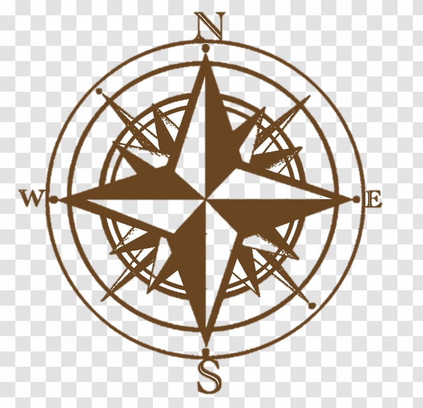 Compass Rose Symbol Cardinal Direction Clip Art - East - Arrow Transparent PNG