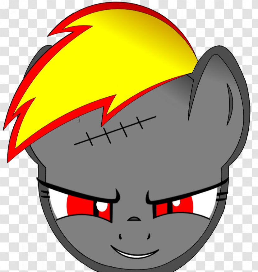 Cartoon Pony DeviantArt - Mascot - Evil Smile Transparent PNG