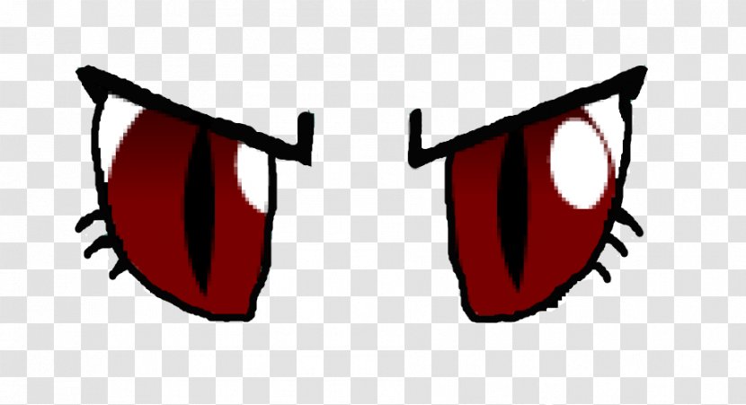 Cartoon Evil Eye Drawing Clip Art - Villain - Eyes Transparent PNG