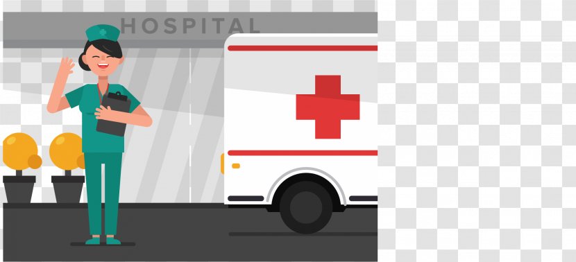Nursing Health Care Hospital Medicine - Physician - Vector Logo Nurse Emergency Ambulance Transparent PNG