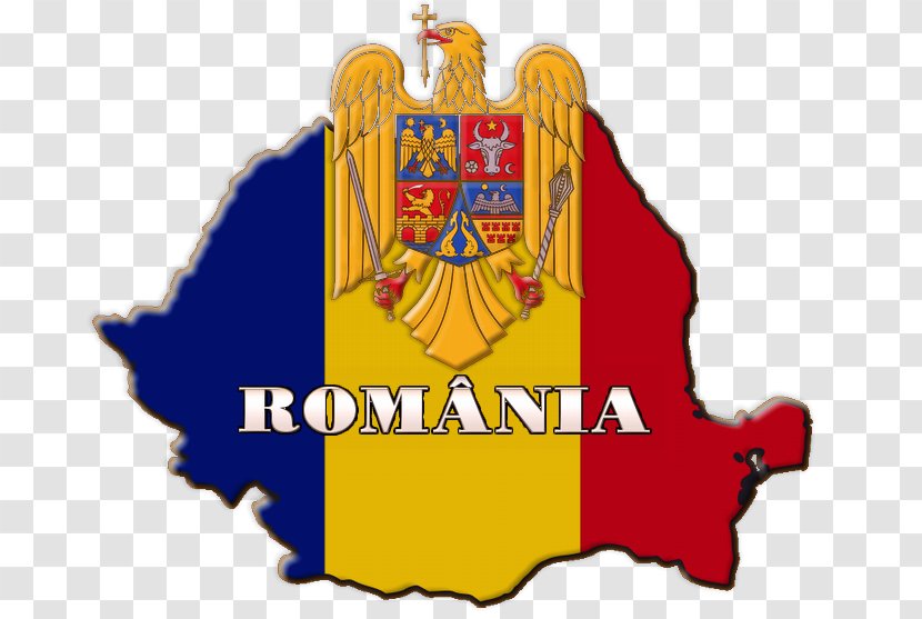 Flag Of Romania Socialist Republic Map - The Second Spanish Transparent PNG