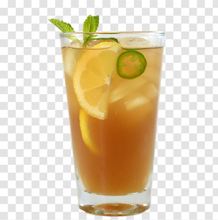 Long Island Iced Tea Lemonade Cocktail - Non Alcoholic Beverage Transparent PNG