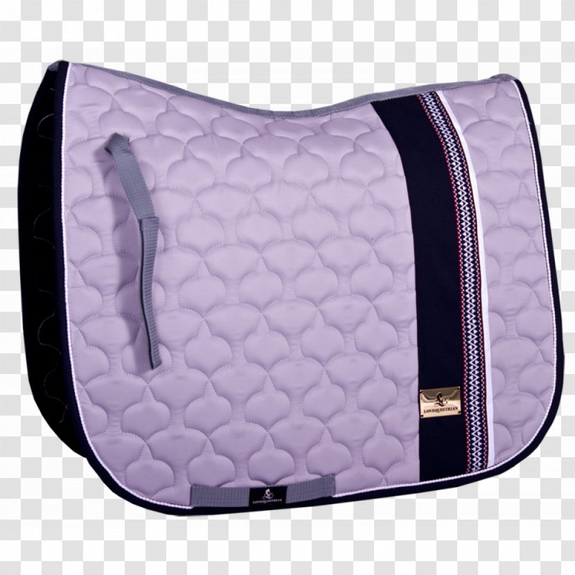 Horse Shabrack Saddle Blanket Equestrian - Lavender - Early Polish Currency Transparent PNG