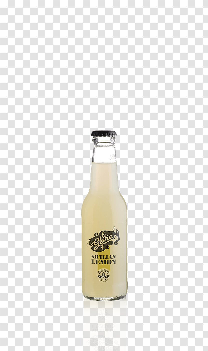 Gin Glass Bottle Beer - Sicilian Lemon Transparent PNG