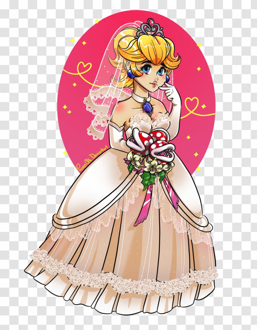 Super Mario Odyssey Princess Peach Bros. Run - Cartoon Transparent PNG