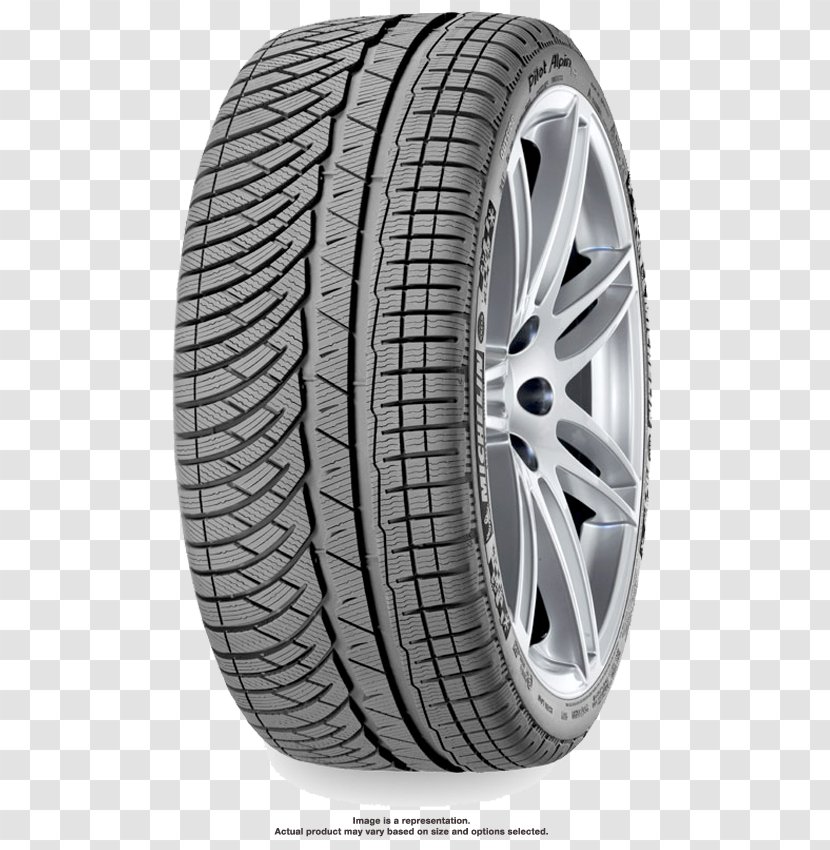 Car Snow Tire Michelin Tread - Tree Transparent PNG