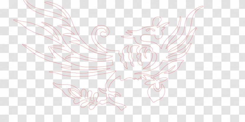 Text White Illustration - Petal - Red Phoenix Transparent PNG