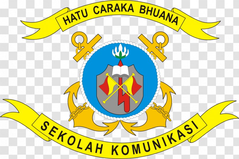 Indonesian Navy Sekolah Komunikasi TNI Angkatan Laut National Armed Forces KODIKLATAL Naval Staff And Command College - Crest - Copyright Transparent PNG