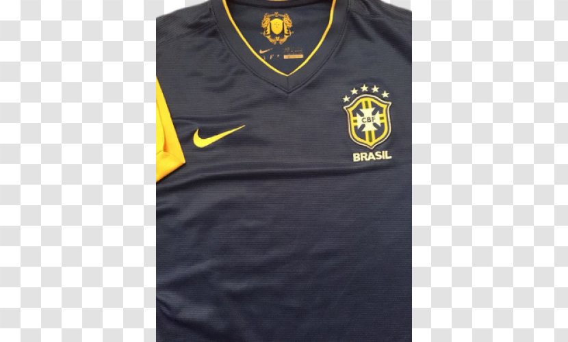 Brazil National Football Team T-shirt 2014 FIFA World Cup Sports Fan Jersey - Sleeve Transparent PNG