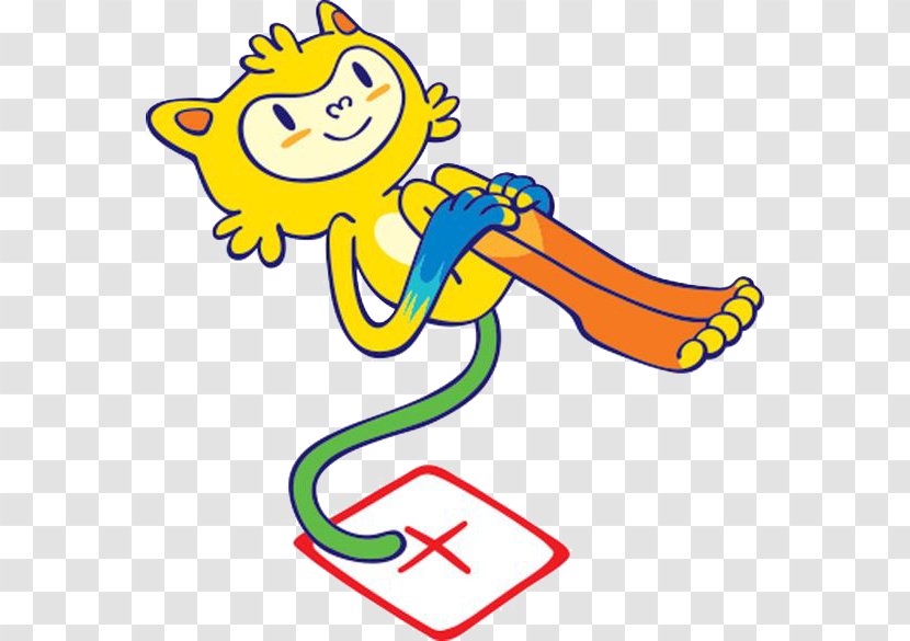 2016 Summer Olympics 2020 1988 Paralympics 2018 Olympic Winter Games - Symbols - Rio's Trampoline Mascot Transparent PNG
