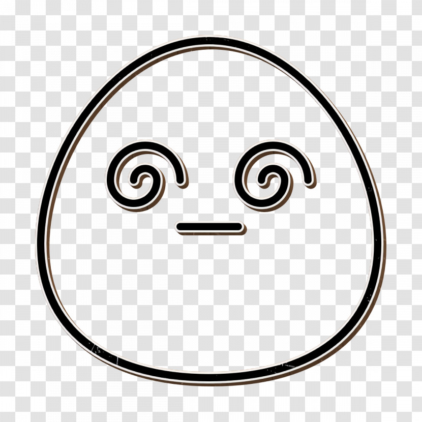 Dizzy Icon Emoji Icon Transparent PNG