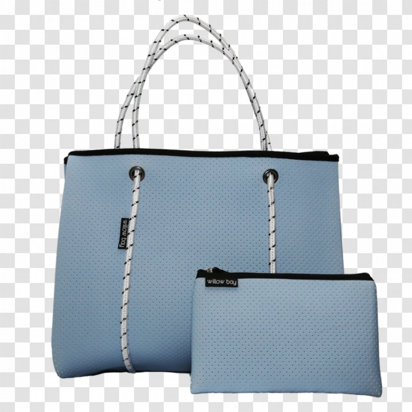 Handbag Blue Tote Bag Leather Neoprene - Luggage Bags Transparent PNG
