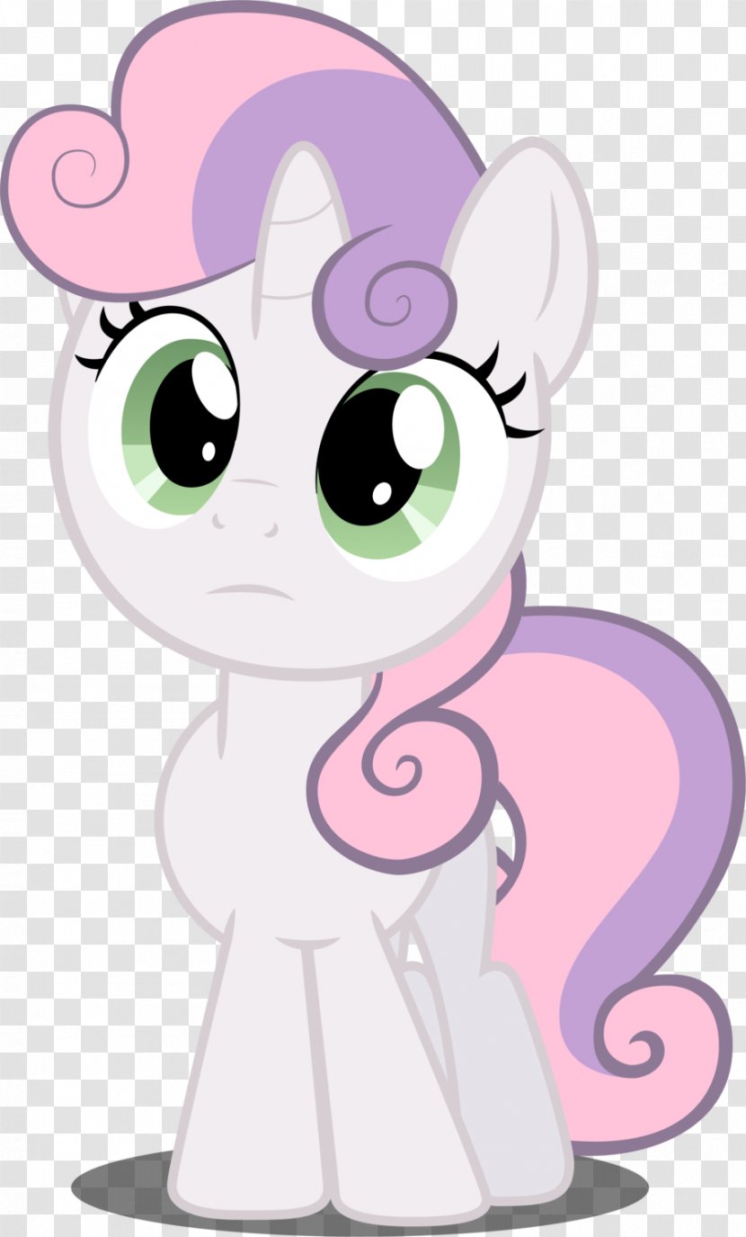Sweetie Belle Pony Rarity Derpy Hooves Scootaloo - Silhouette Transparent PNG
