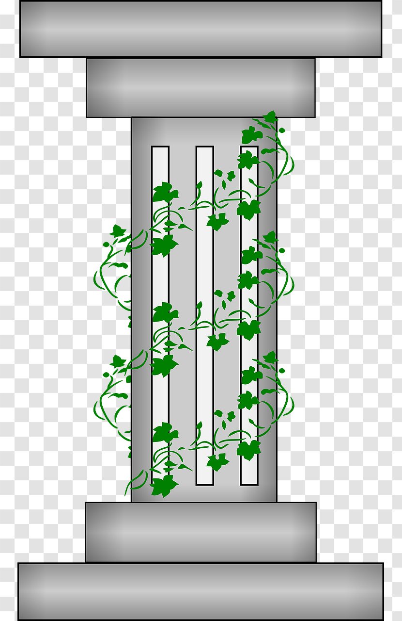 Column Free Content Classical Order Clip Art - Royaltyfree - Gray Transparent PNG