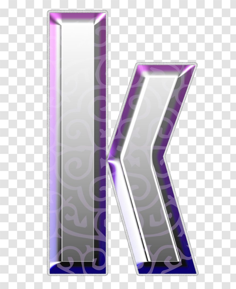 Letter B K H - Violet - Design Transparent PNG