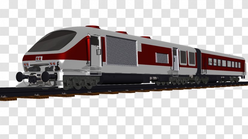 Railroad Car Passenger Rail Transport Electric Locomotive - Track - Rajdhani Express Transparent PNG