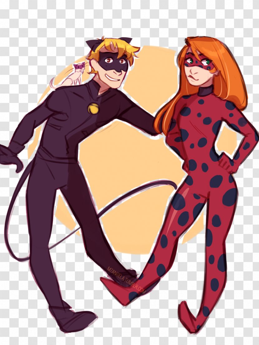 Fan Art Fiction Character Cartoon - Work Of - Lady Bug Transparent PNG