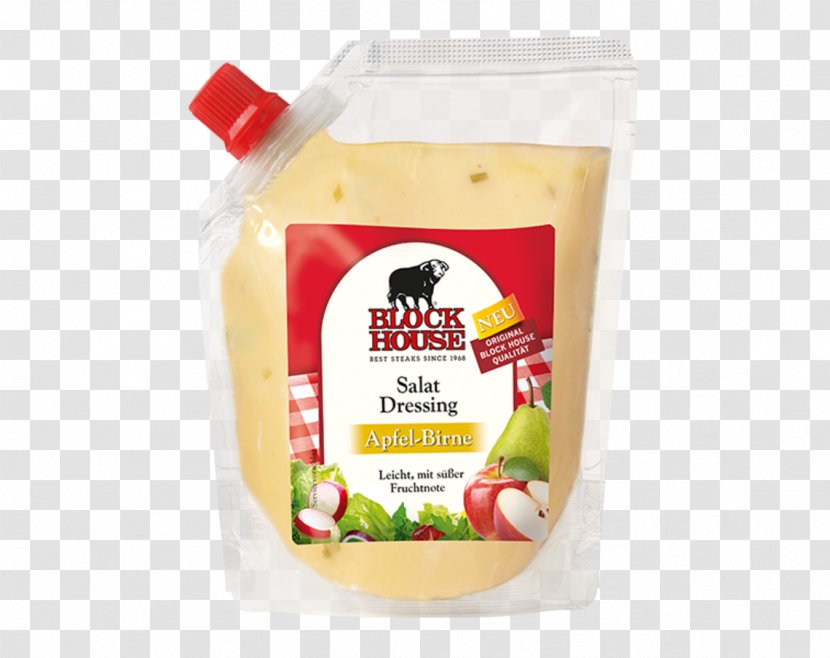 Italian Dressing Condiment Salad Block House French - Food - Steak Transparent PNG