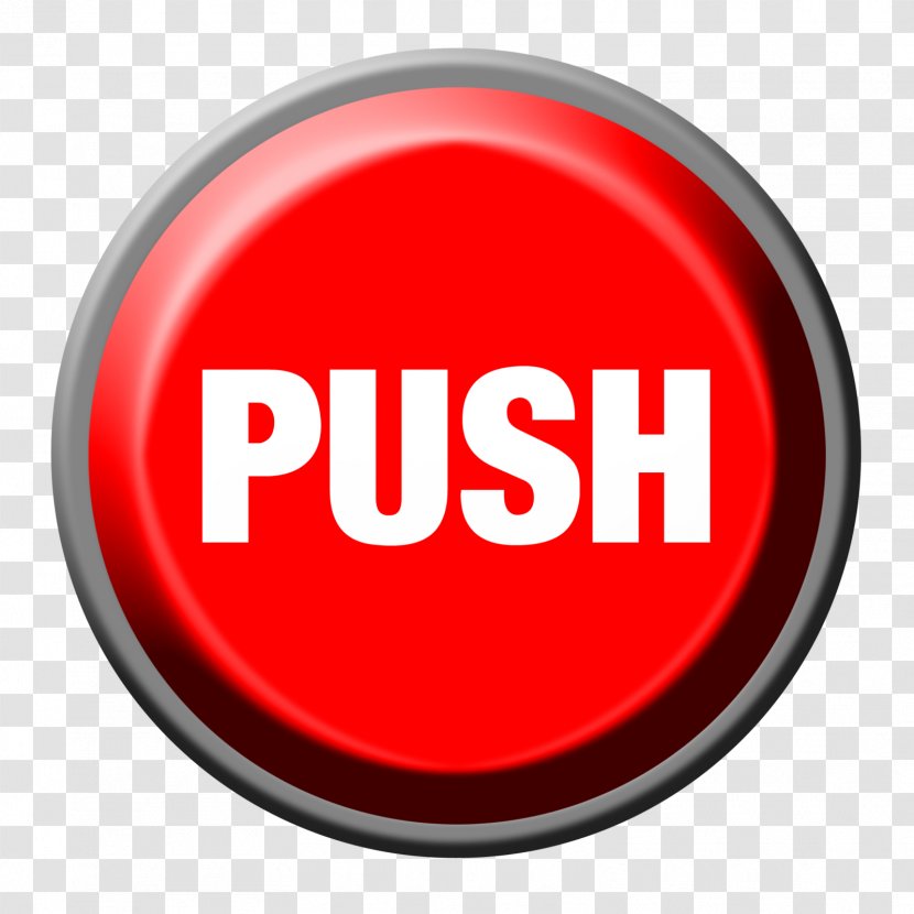 Push-button Electrical Switches Push Technology - Red Button - Click Transparent PNG