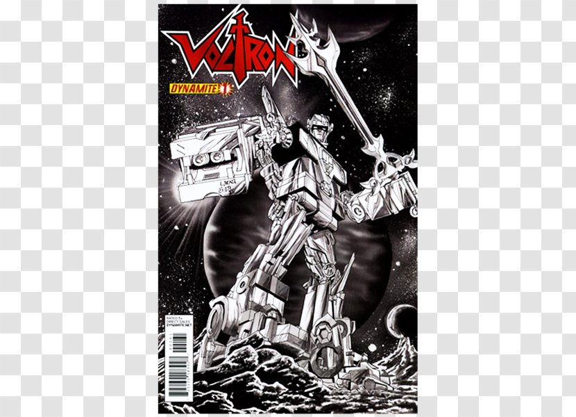 Black And White Comics Comic Book Harley Quinn The Paladin's Handbook: Official Guidebook Of Voltron Legendary Defender - Cover Transparent PNG