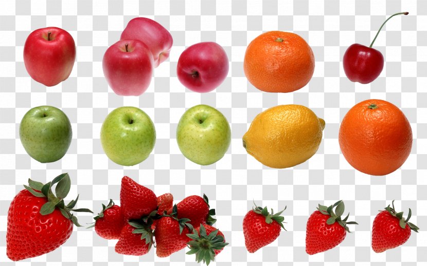 Fruit Strawberry Vegetable - Apple - Fruits Transparent PNG