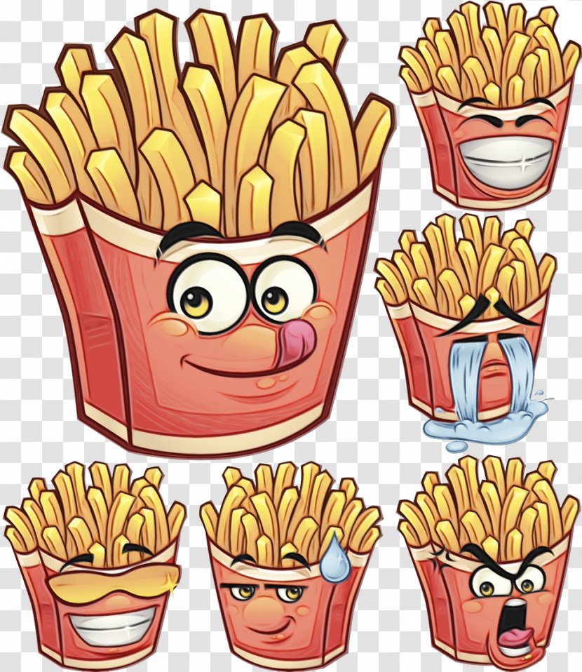 French Fries - Fast Food - American Dish Transparent PNG