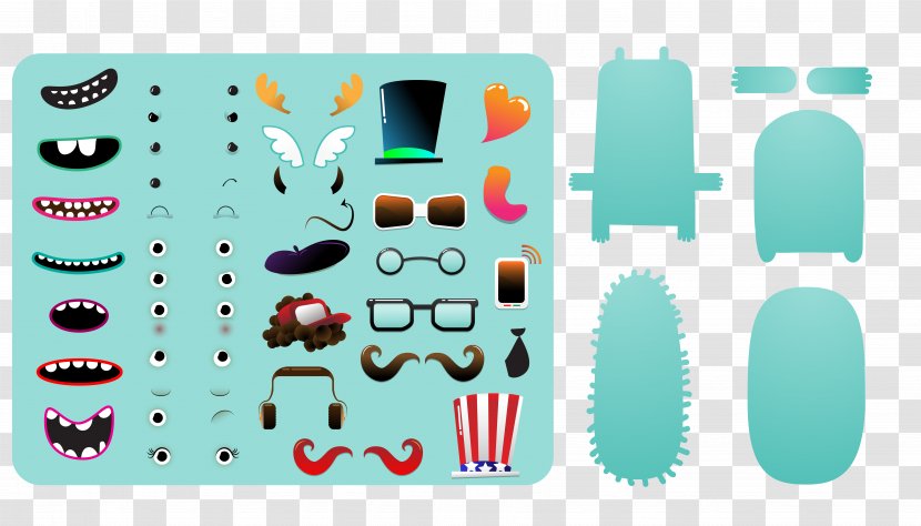 Monster Cartoon - Drag Element Vector Material Transparent PNG