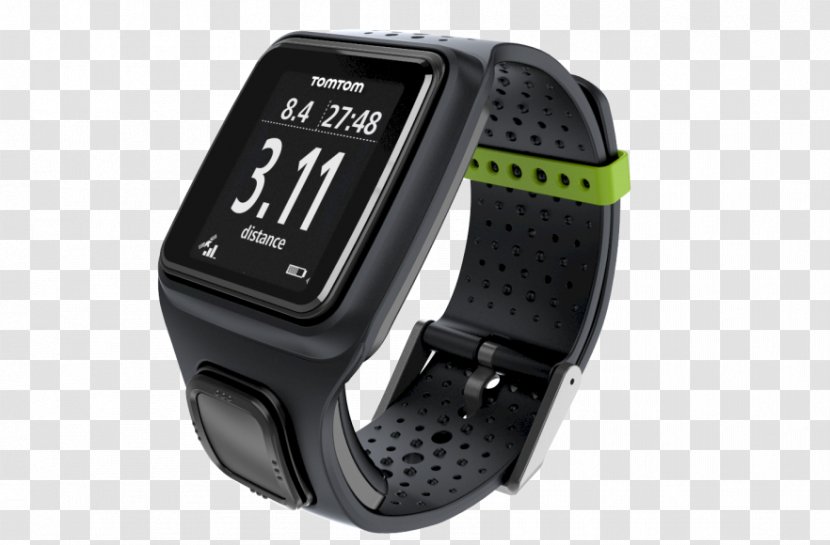 Mobile Phones TomTom Runner Heart Rate Monitor Smartwatch - Tomtom - GPS Watch Transparent PNG