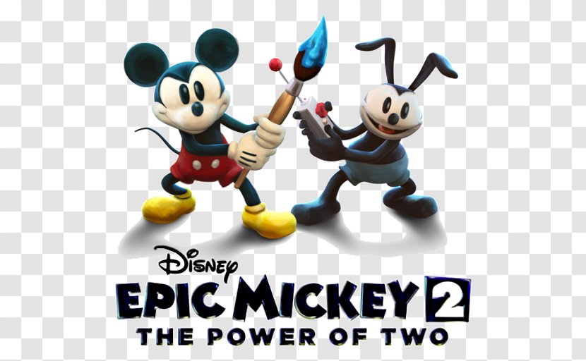Epic Mickey 2: The Power Of Two Wii U Oswald Lucky Rabbit - Junction Point Studios Transparent PNG