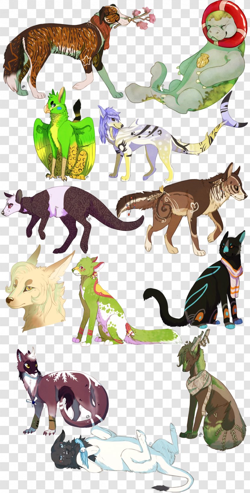 Cat Horse Mammal Clip Art - Fictional Character Transparent PNG