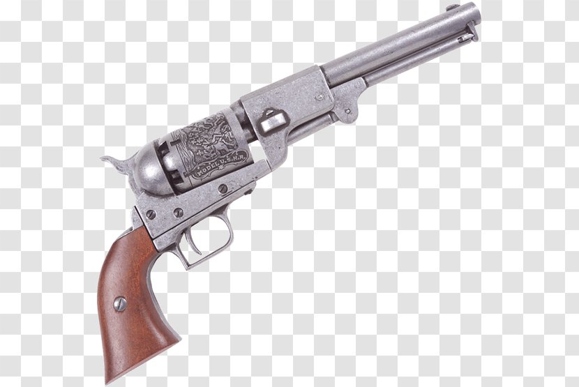 Trigger Colt Dragoon Revolver Colt's Manufacturing Company Pocket Percussion Revolvers - Handgun Transparent PNG