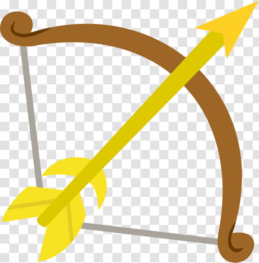 Bow And Arrow Cutie Mark Crusaders Archery Clip Art - Wing Transparent PNG