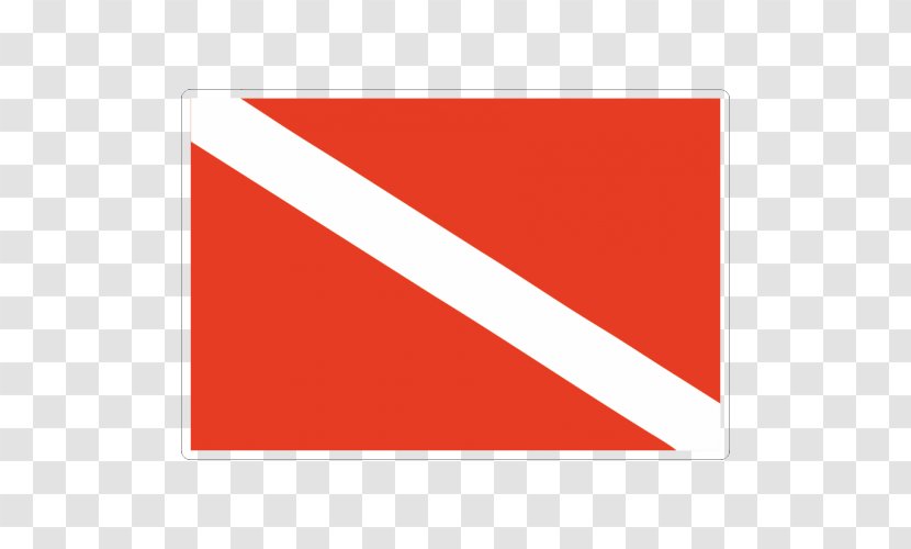 Diver Down Flag Scuba Diving Underwater International Maritime Signal Flags - Symbol Transparent PNG