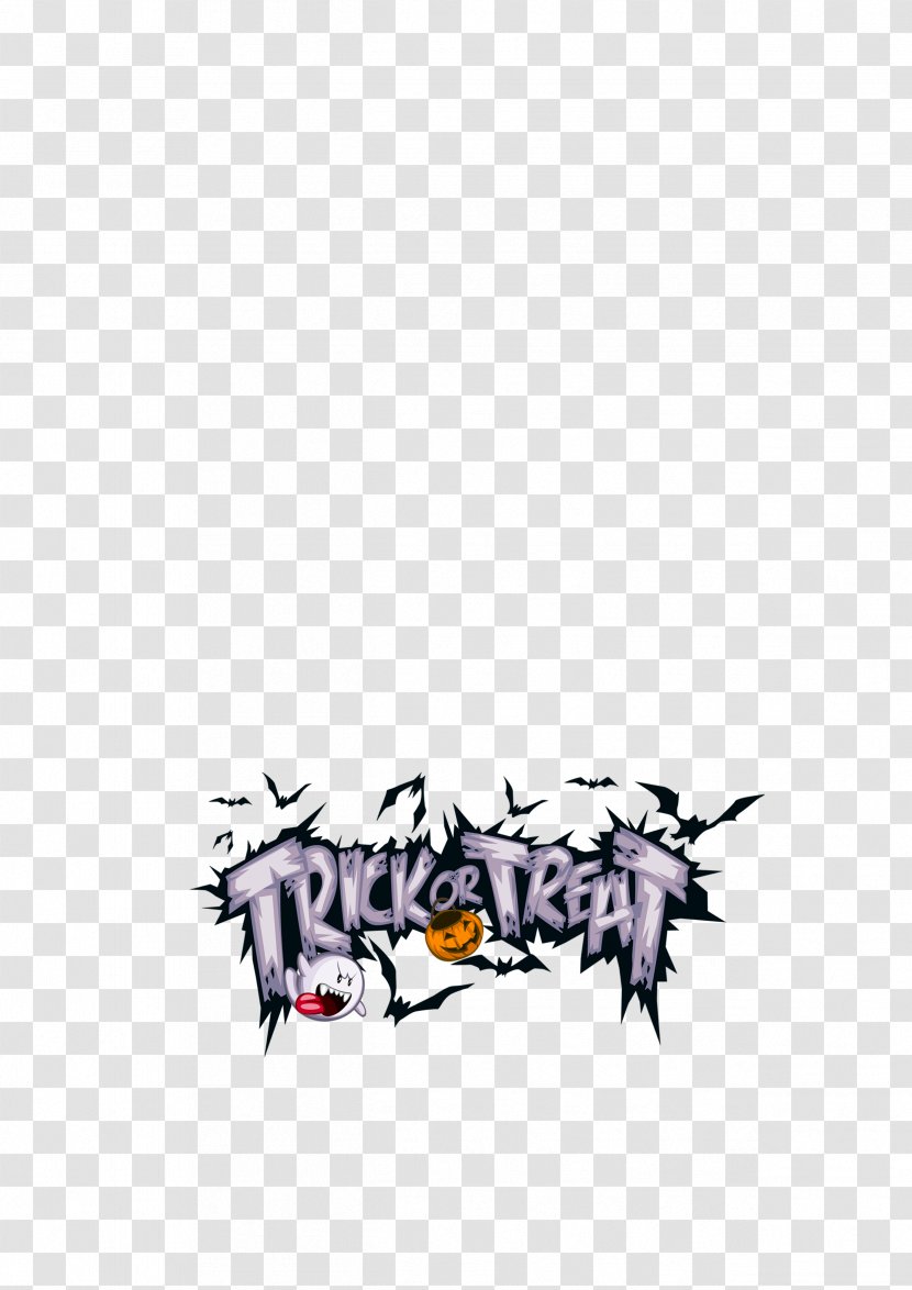 Halloween Jack-o-lantern Ghost - Text Transparent PNG