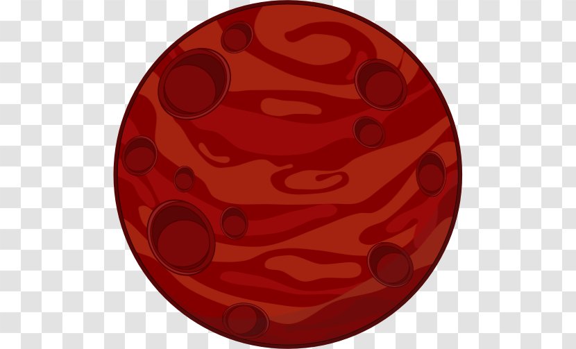 Red Circle Pattern - Sphere - Jupiter Cliparts Transparent PNG