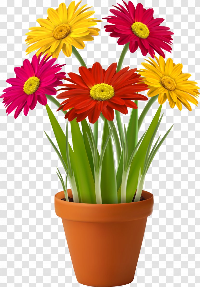 Flowerpot Houseplant Garden Clip Art - Flowering Plant - Flower Transparent PNG