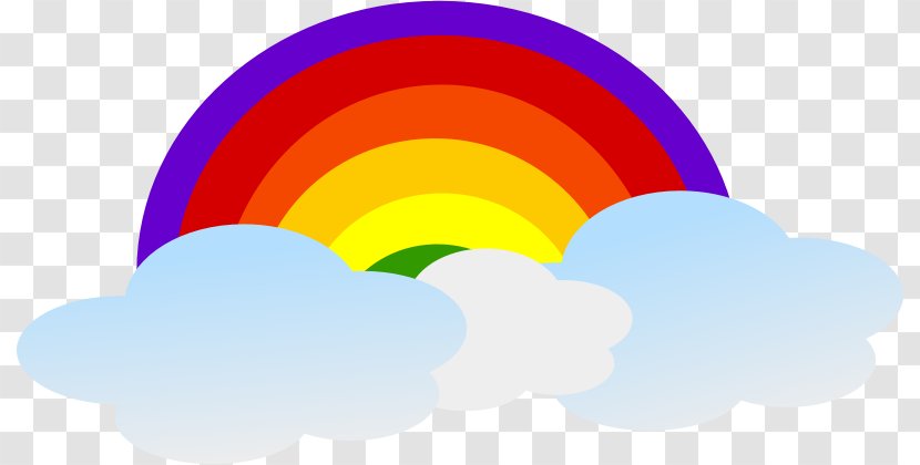 Cartoon Clip Art - Hd Rainbow Cliparts Transparent PNG