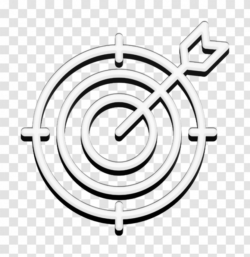 Goal Icon Target SEO And Online Marketing - Symbol - Clock Transparent PNG