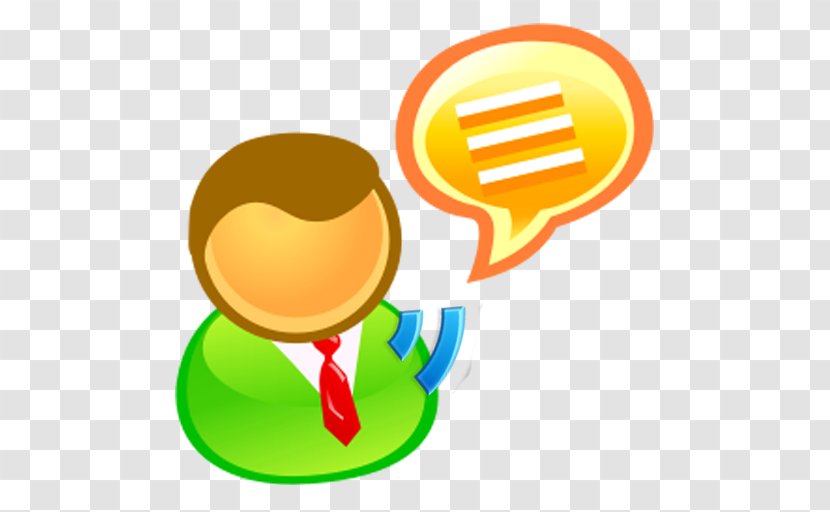 Online Chat Conversation Web - Yellow Transparent PNG