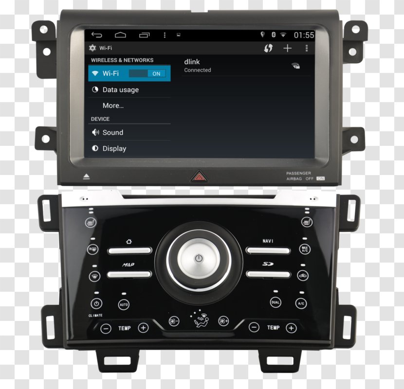 2013 Ford Edge Car GPS Navigation Systems Motor Company - Iso 7736 Transparent PNG