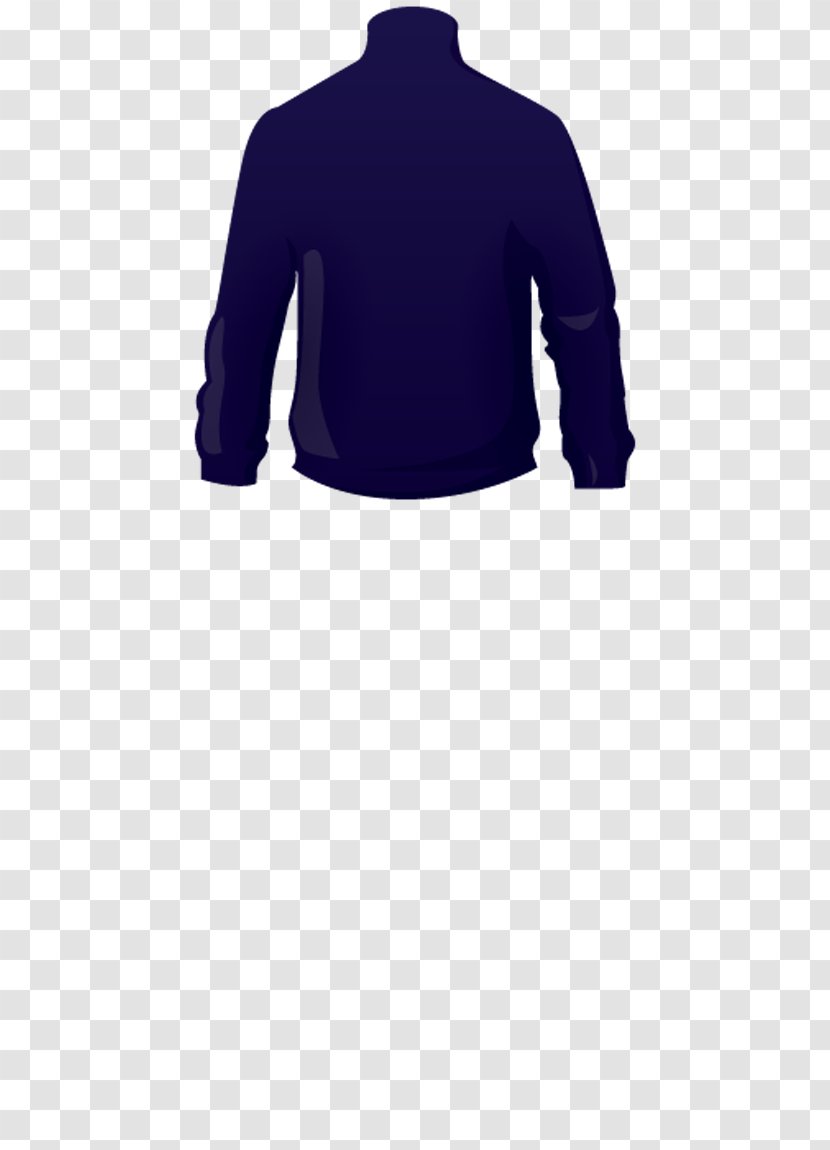 T-shirt Sleeve Shoulder Sweater Product - Blue Military Jacket Transparent PNG