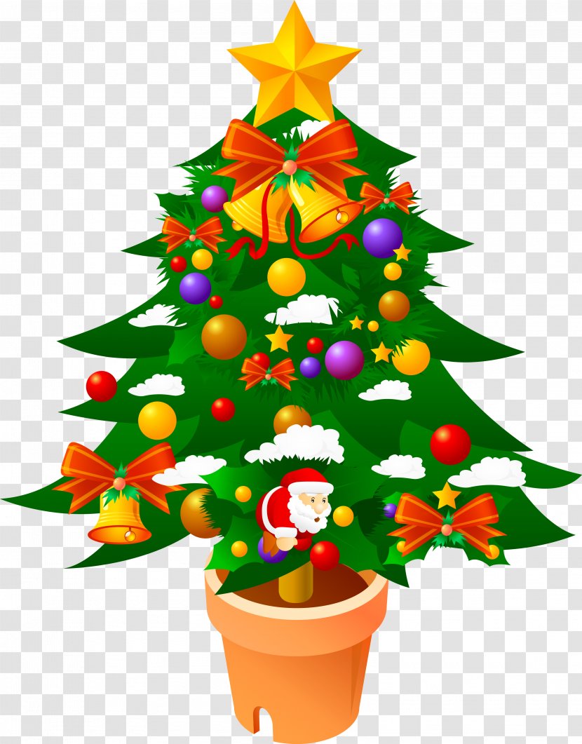 Christmas Tree Ornament Gift Clip Art - Fir - Candy Transparent PNG