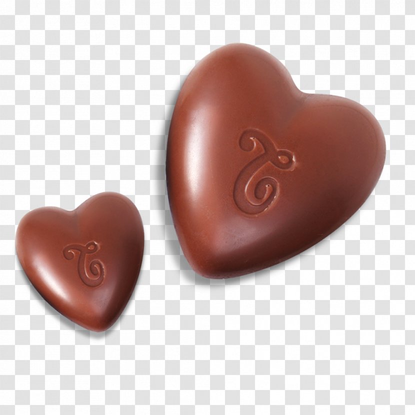 Chocolate Truffle Praline Heart Valentine's Day - Dia Dos Namorados - Heart-shaped Transparent PNG